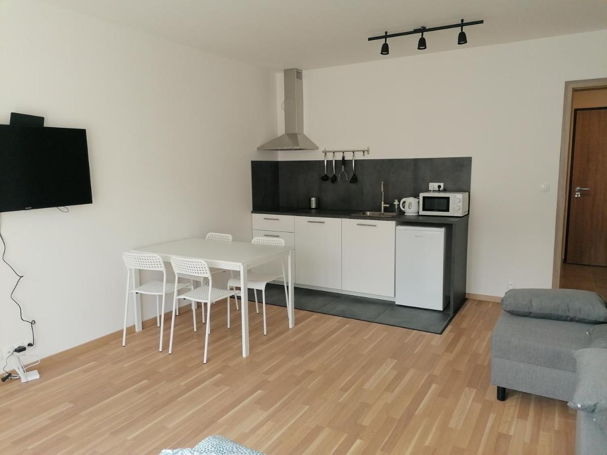 Brand New Studio Apartment #31 In Brand New Building With Free Parking In The Center Praga Exterior foto